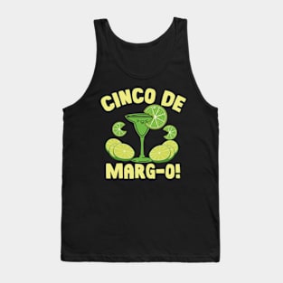 Cinco De Margo Funny Margarita Drinking Cinco De Mayo Tank Top